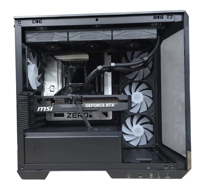 Игровой компьютер 992963 (Ryzen 5 7600X3D 4.1 ГГц/AMD B850/32 ГБ DDR5 6.0 ГГц/1024 ГБ SSD/RTX 5060 Ti 16 ГБ/Wi-Fi/750W/MSI MAG Pano M100R PZ TG ARGB Black) - купить по выгодной цене!